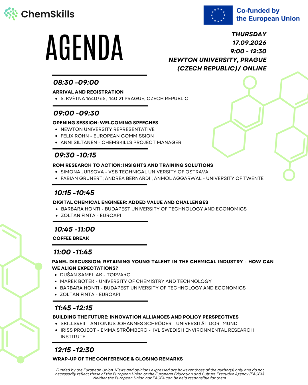 agenda prague